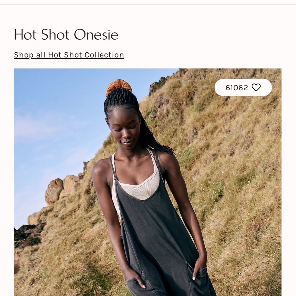 Free people hot shot onesie